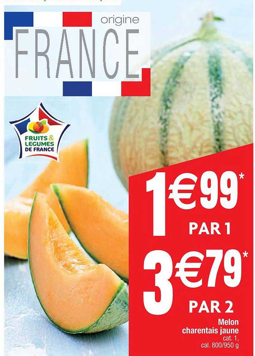 Melon Charentais Jaune