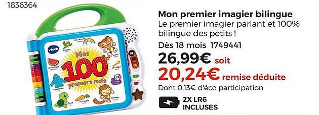 mon premier imagier bilingue