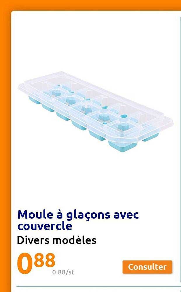 Moule à Glaçon Avec Couvercle