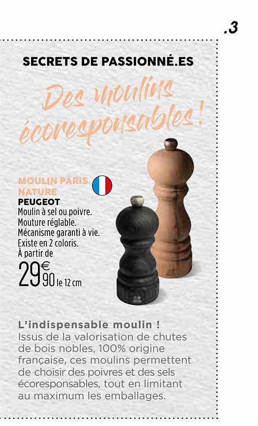 Moulin Paris Nature Peugeot