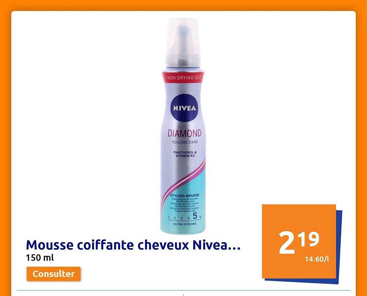 Mousse Coiffante Cheveux Nivea...