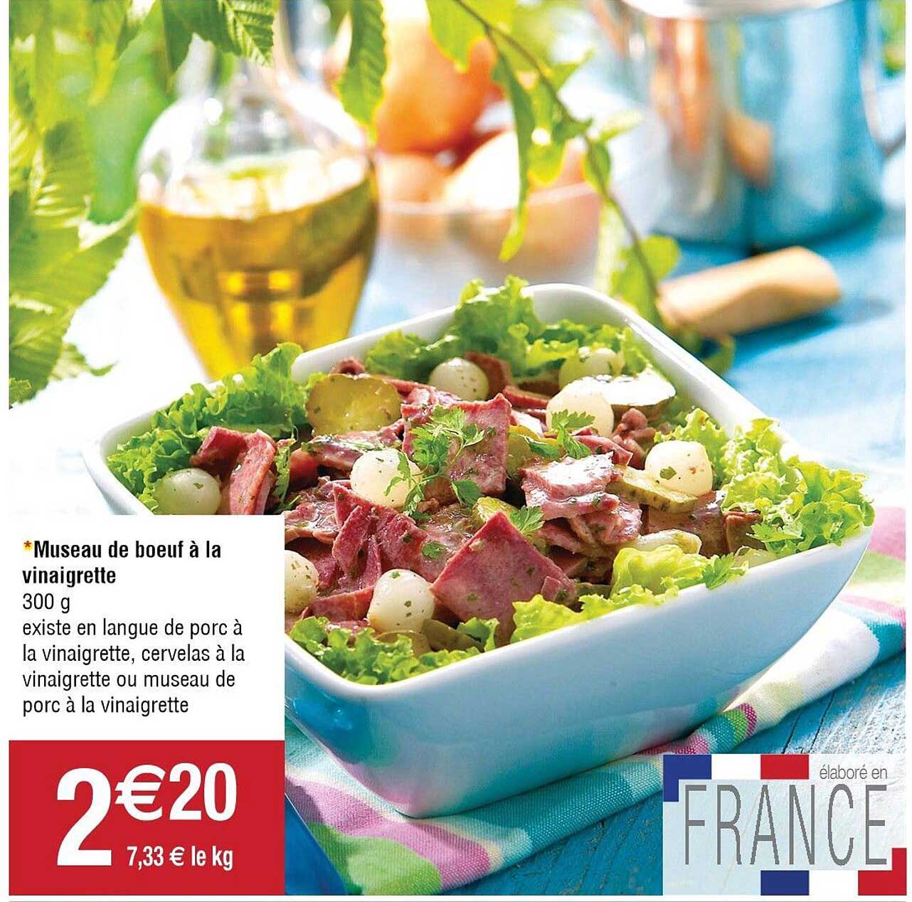 Museau De Boeuf à La Vinaigrette