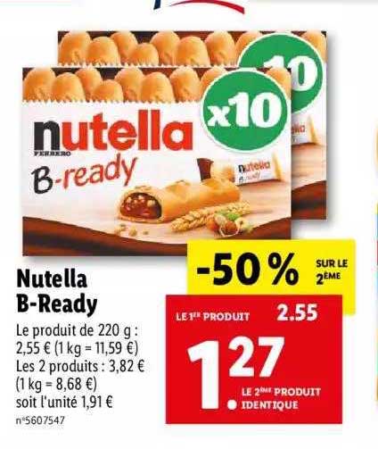 nutella b-ready