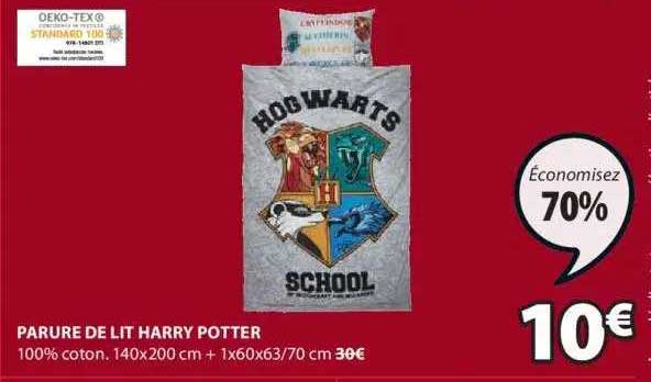 parure de lit harry potter