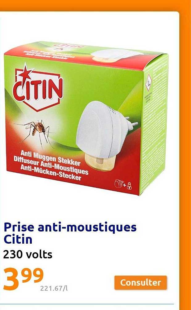 prise anti-moustiques citin