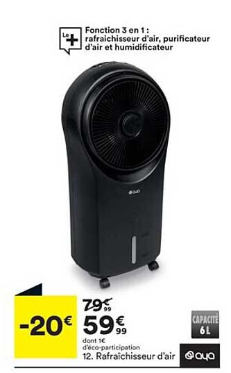 rafraîchisseur d'air aya