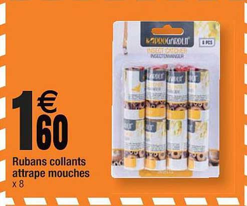 rubans collants attrape mouches