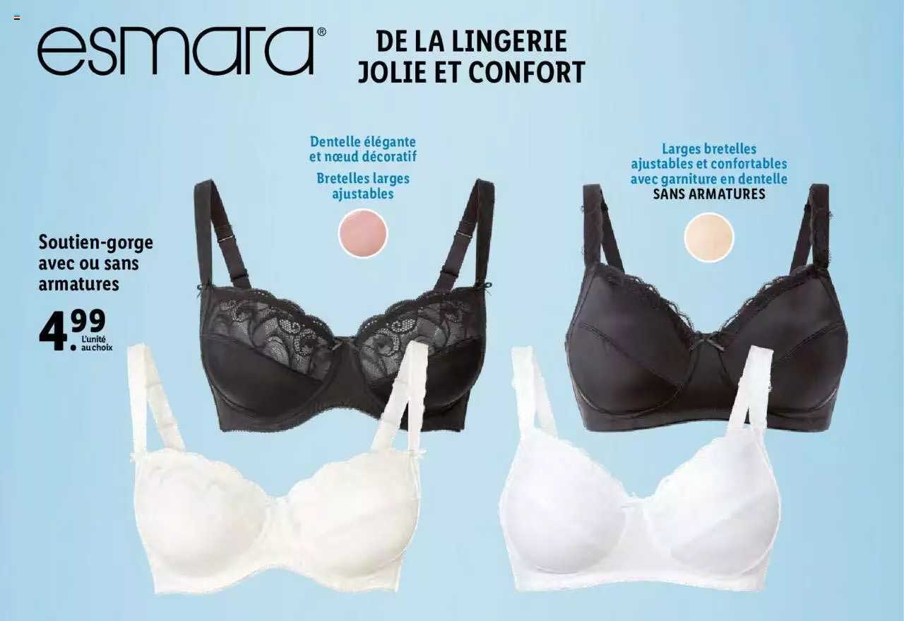 Soutien-gorge Avec Ou Sans Armatures Esmara
