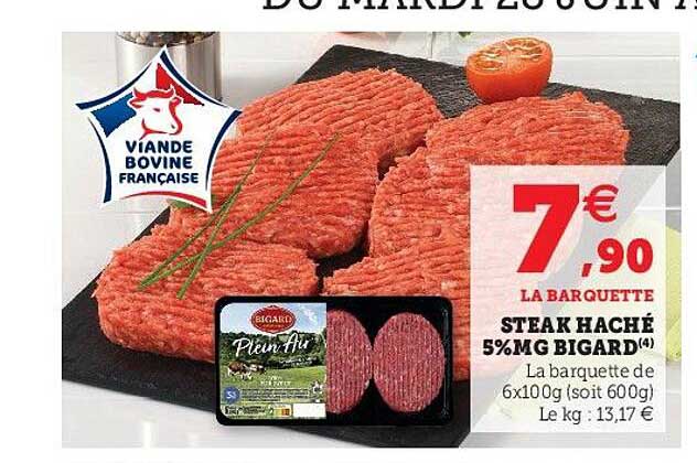 Steak Haché 5%mg Bigard