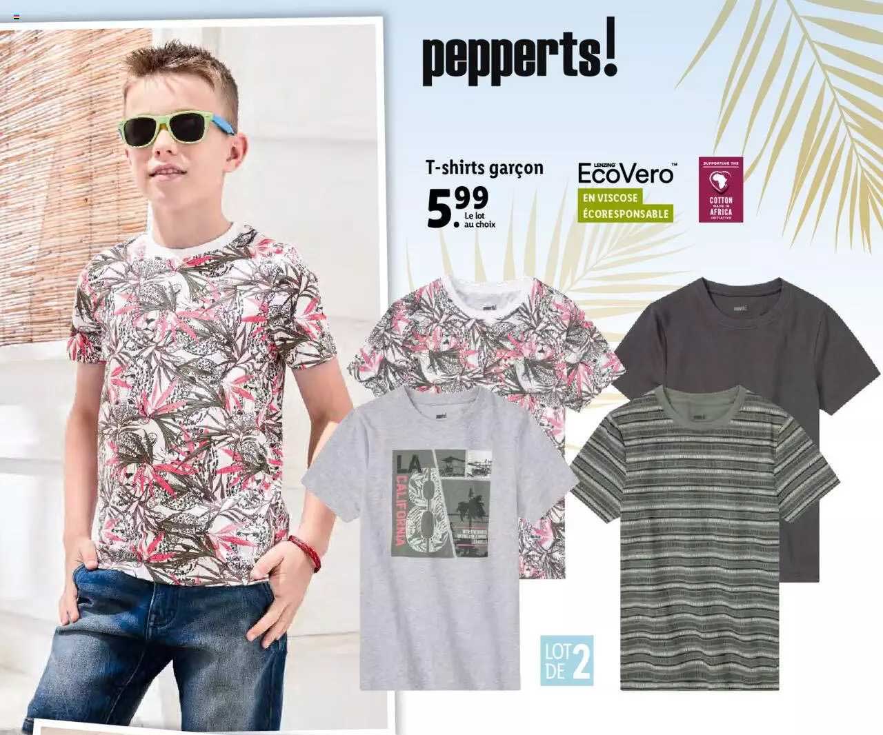 t-shirts garçon pepperts !