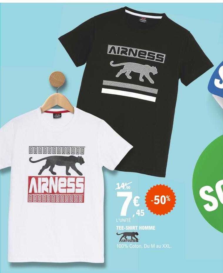 tee-shirt homme airness