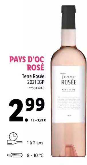 terre rosée 2021 igp