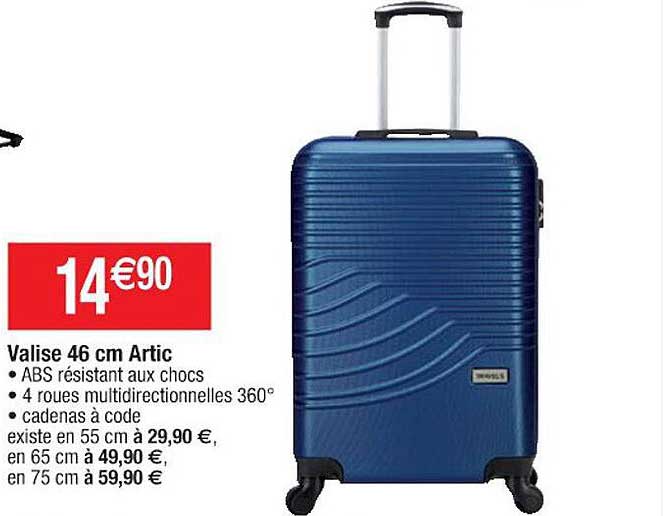 valise 46cm artic