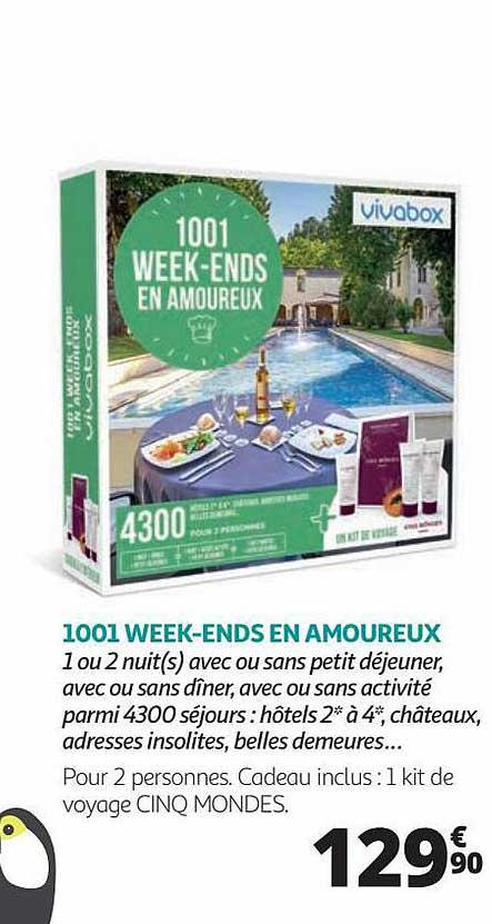 1001 Week-ends En Amoureux Vivabox