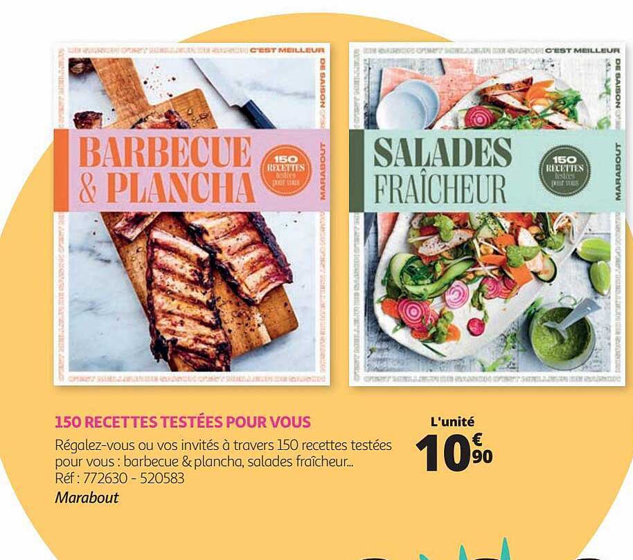 150 recettes testées pour vous