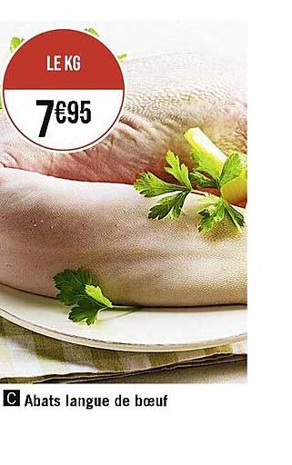 Abats Langue De Bœuf