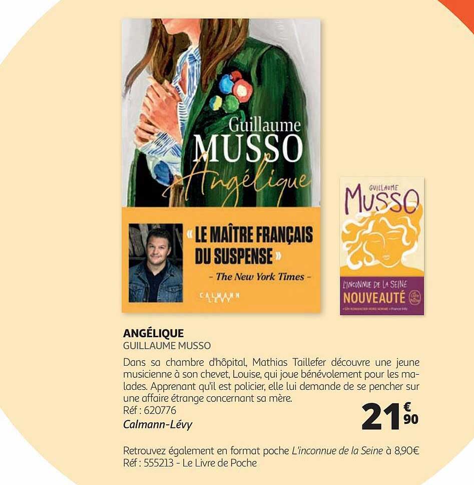 angélique - guillaume musso