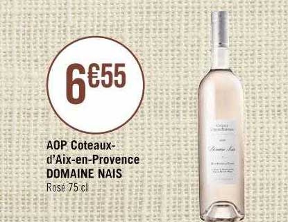 aop coteaux-d'aix-en-provence domaine nais