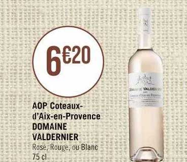 aop coteaux-d'aix-en-provence domaine valdernier