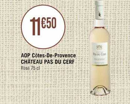 aop côtes-de-provence château pas du cerf