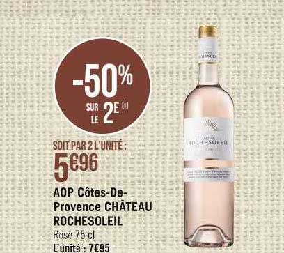 aop côtes-de-provence château rochesoleil
