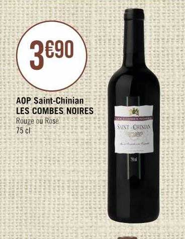 aop saint-chinian les combes noires