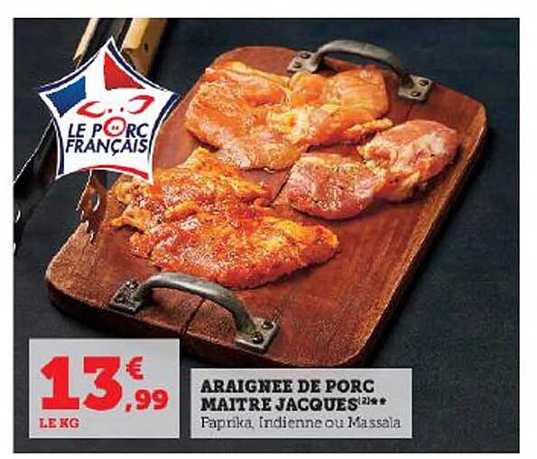 araignée de porc maître jacques