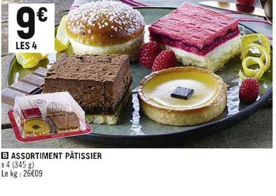 Assortiment Pâtissier