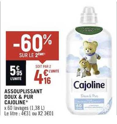 Assouplissant Doux & Pur Cajoline