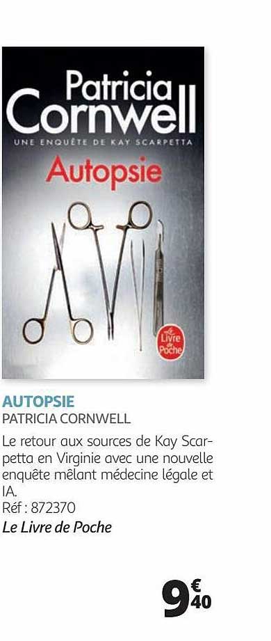 autopsie - patricia cornwell