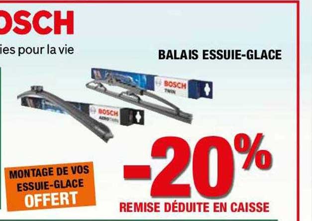 Balais Essuie-glace Bosch