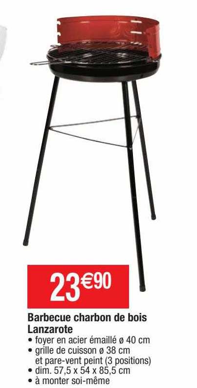 barbecue charbon de bois lanzarote
