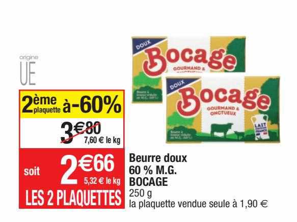 Beurre Doux Bocage
