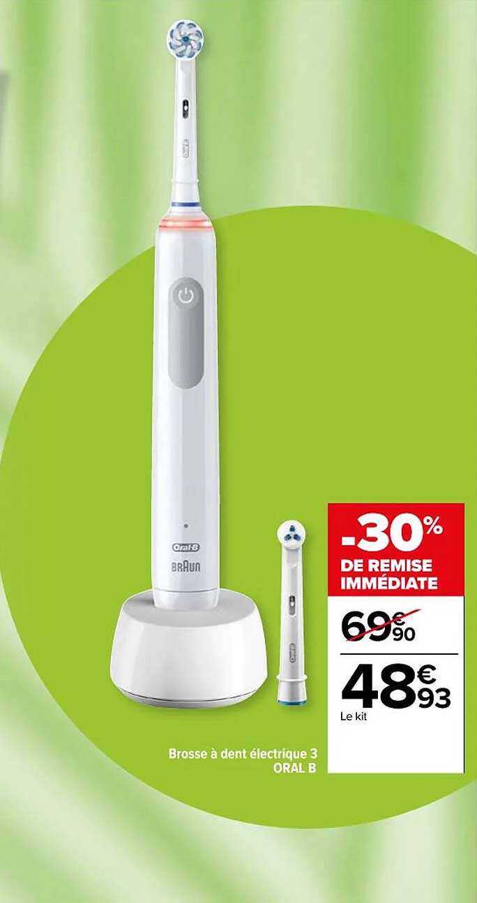 brosse à dent électrique 3 oral b