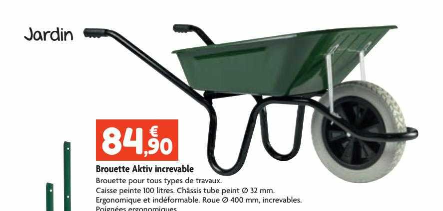 brouette aktiv increvable