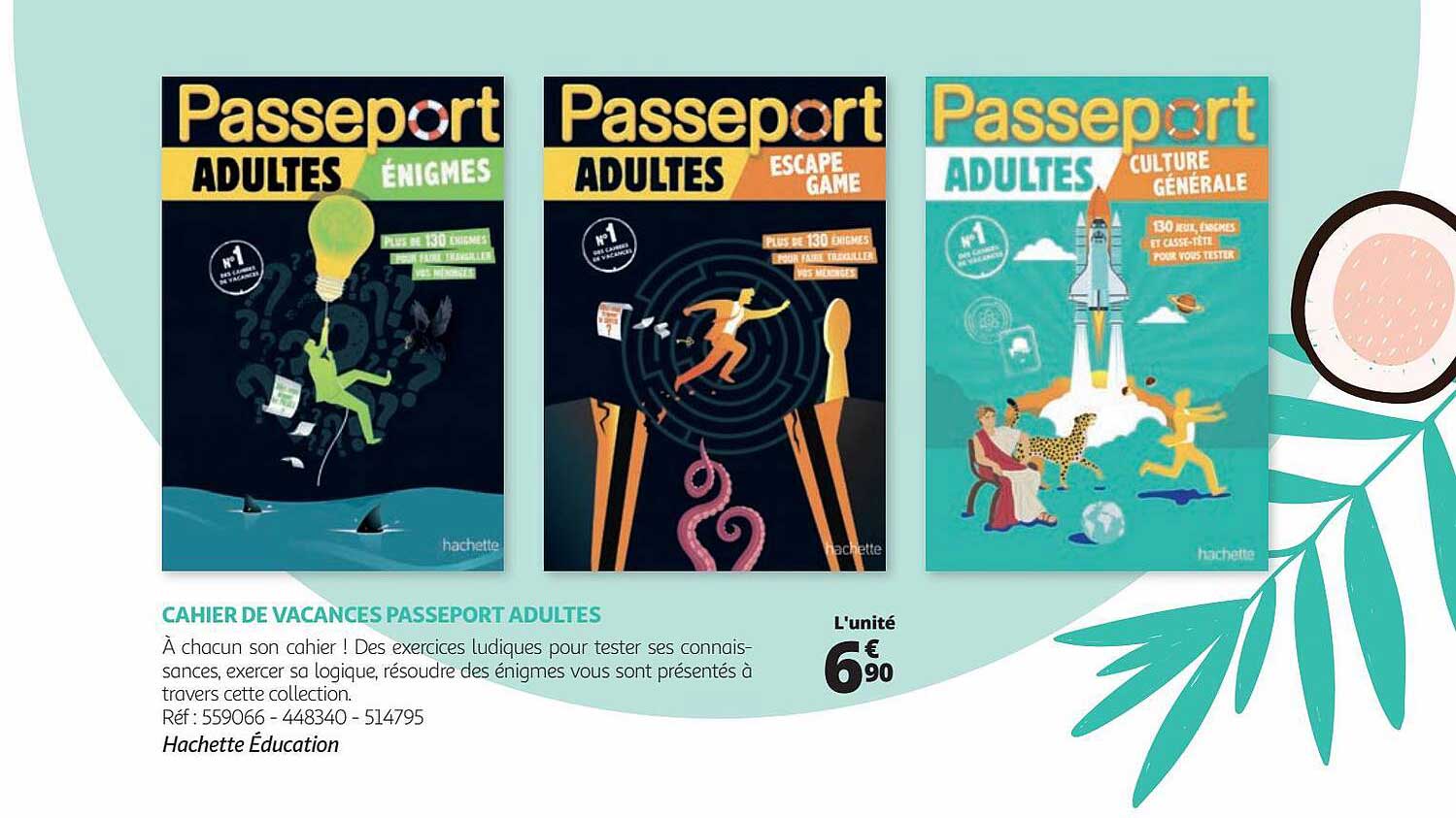 cahier de vacances passeport adultes