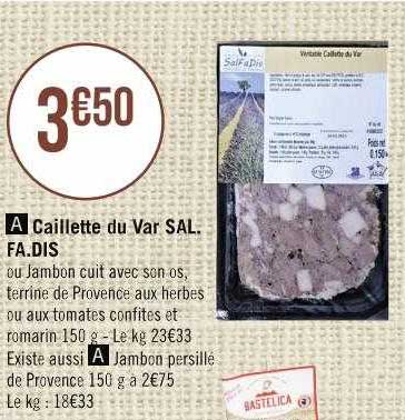 caillette du var sal.fa.dis
