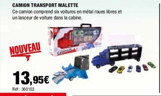 camion transport mallette