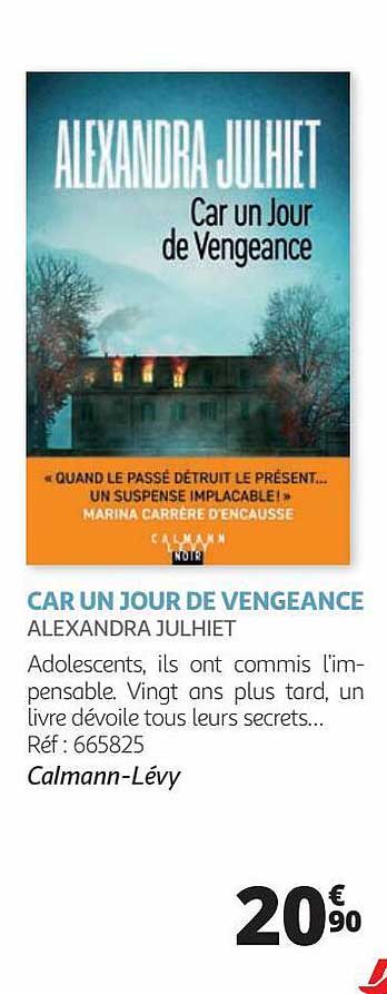 car un jour de vengeance - alexandra julhiet