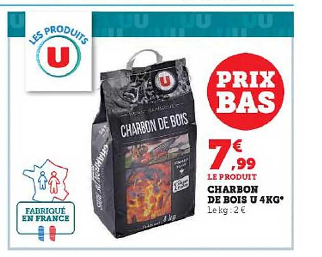 charbon de bois u 4kg