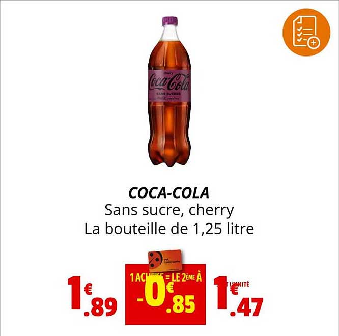 coca-cola sans sucre