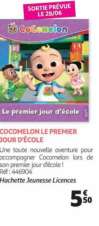 cocomelon le premier jour d'école