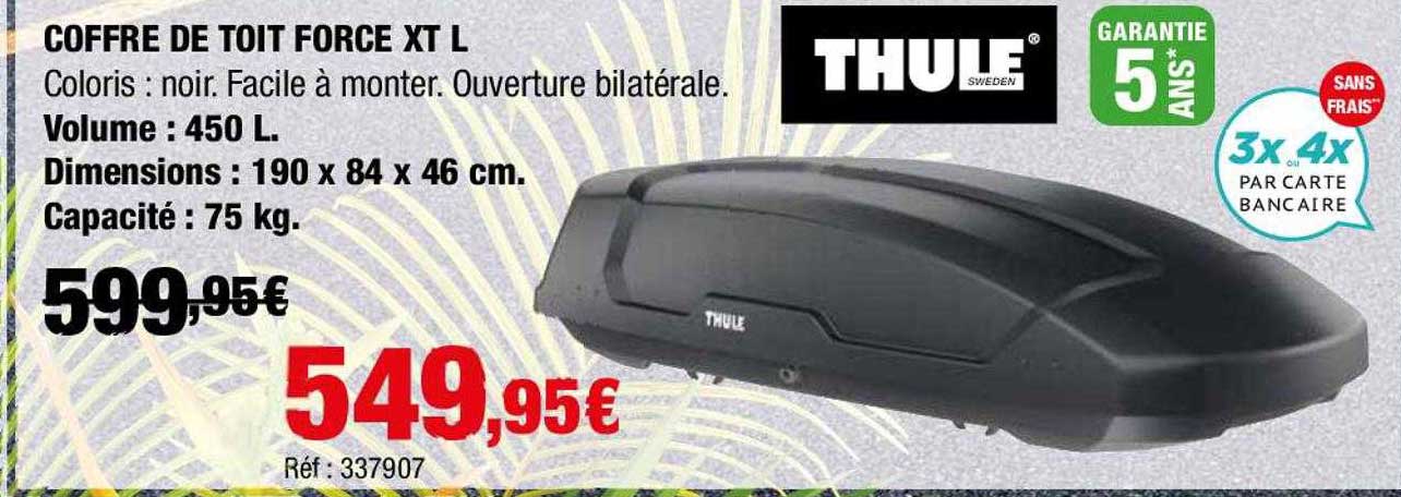 Coffre De Toit Force Xt L Thule