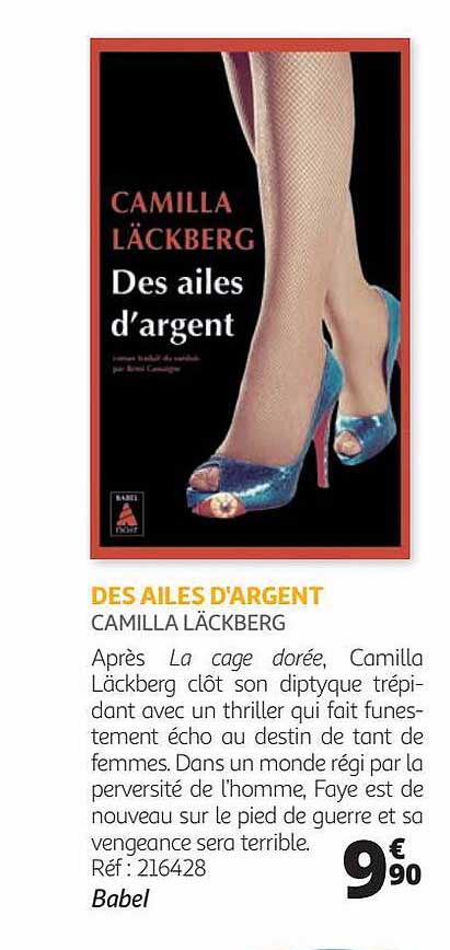 des ailes d'argent - camilla läckberg