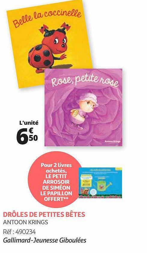 drôles de petites bêtes - antoon krings