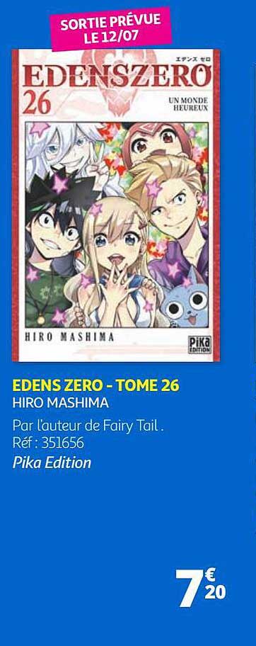 edens zero - tome 26 - hiro mashima