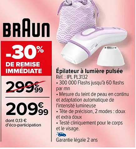 épilateur à lumière pulsée