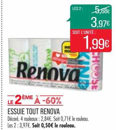essuie tout renova