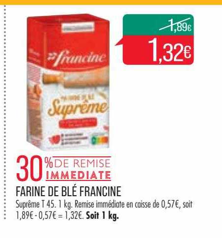 Farine De Blé Francine