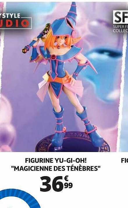 figurine yu-gi-oh! "magicienne des ténèbres"